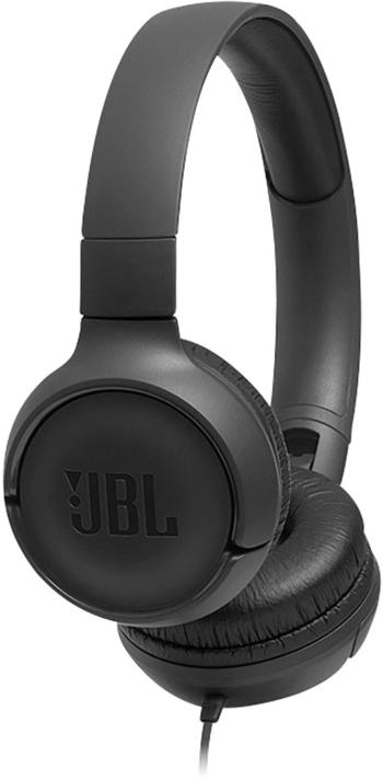 JBL Tune 500   slúchadlá On Ear na ušiach zložiteľná, Headset čierna