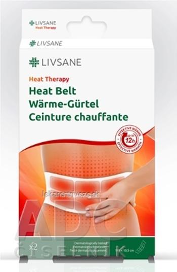 LIVSANE Heat Therapy Hrejivý pás 1x2 ks