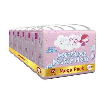 MonPeri Mega pack XS 2-4 kg 168 ks