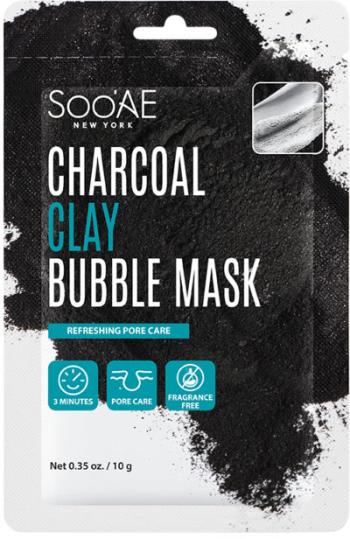 Soo'AE Bublinková maska z uhlia 10 g