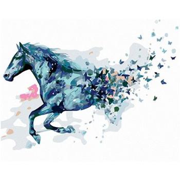 Maľovanie podľa čísel – Abstraktný kôň modrý (HRAmal00959nad)