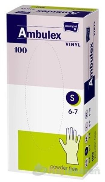 Ambulex Vinyl Rukavice vinylové nesterilné nepúdrované 100 ks