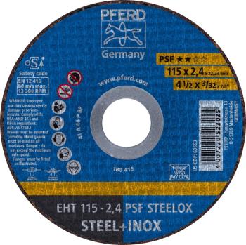 PFERD PSF STEELOX 61730122 rezný kotúč rovný  115 mm 22.23 mm 25 ks