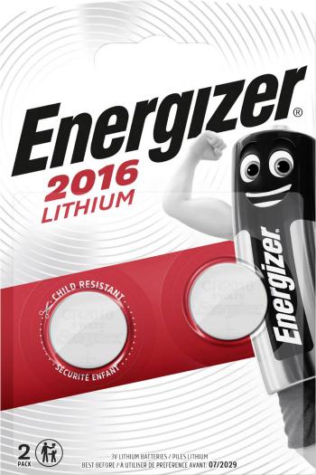 Energizer CR2016 gombíková batéria  CR 2016 lítiová 90 mAh 3 V 2 ks