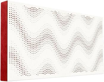 Mega Acoustic FiberPRO120 Sinus White/Red Absorpčný drevený panel