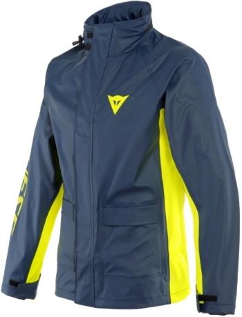 Dainese Storm 2 Jacket Black Iris/Fluo Yellow 3XL Moto bunda do dažďa