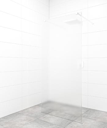 Sprchová zástena Walk-in 100 cm SAT vo farbe profilu biela SATBWI100MSZAVB