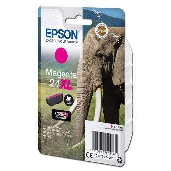 EPSON T2433 (C13T24334012) - originálna cartridge, purpurová, 8,7ml