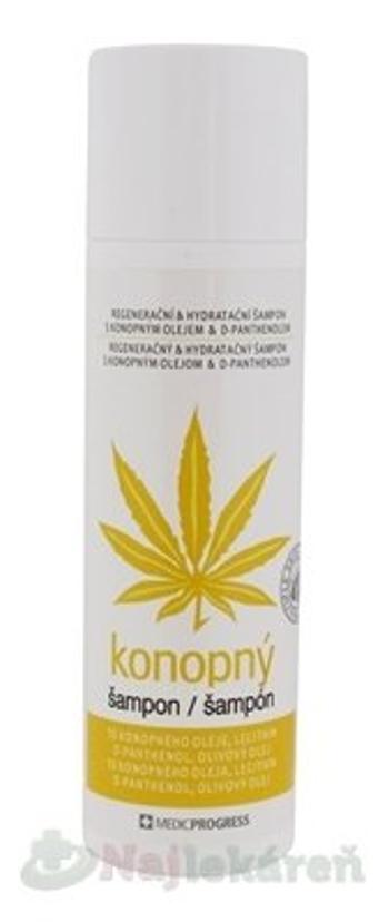 Medicprogress Cannabis Care konopný šampón (with Hemp oil, Olive oil, D-panthenol) 200 ml