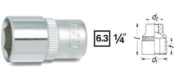 Hazet  850-14 vonkajší šesťhran zásuvka 14 mm     1/4" (6,3 mm)