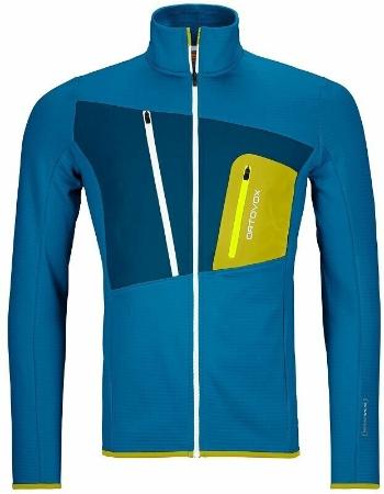 Ortovox Outdoorová mikina Fleece Grid Jacket M Heritage Blue S