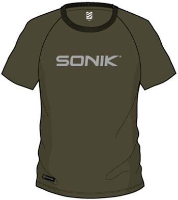 Sonik tričko raglan tee green - m