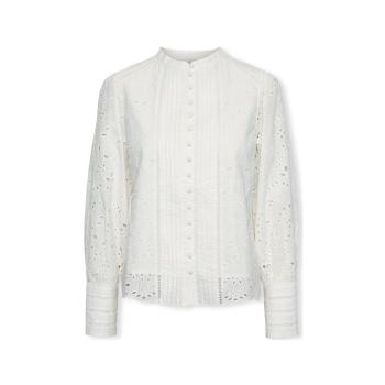 Y.a.s  YAS Noos Alessia Shirt L/S - Star White  Blúzka Biela