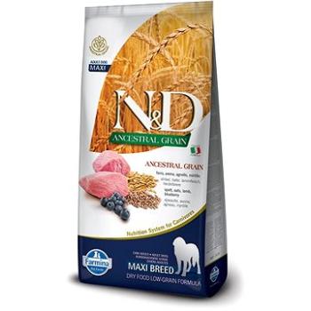 N&D low grain DOG Adult M/L Lamb & Blueberry 12 kg (8010276362858)
