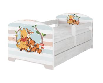 Detská posteľ Ourbaby Winnie Pooh mix farieb 140x70 cm