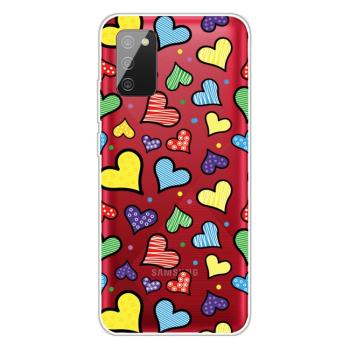 ART Silikónový kryt Samsung Galaxy A02s HEARTS