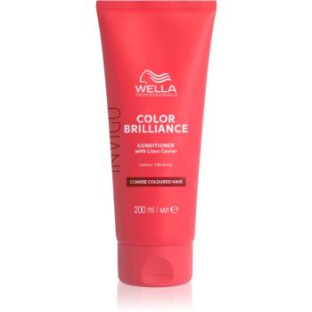 Wella Professionals Invigo Color Brilliance kondicionér pre husté, hrubé alebo kučeravé vlasy pre farbené vlasy 200 ml