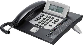 Auerswald COMfortel 1600 systémový telefón, ISDN konektor na slúchadlá, handsfree, dotykový displej podsvietený displej