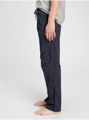 Pyžamové nohavice pajama pants in poplin Čierna