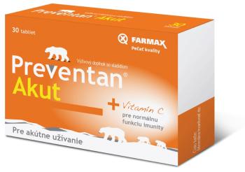 Preventan FARMAX Akut obohatený o vitamín C 30 tabliet