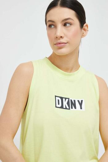 Top Dkny dámsky, zelená farba,