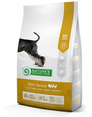 Natures Protection dog senior mini poultry 7+, 7,5kg