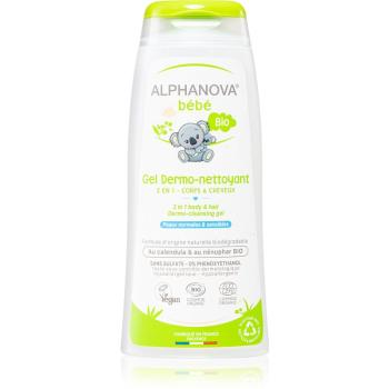 Alphanova Baby Bio sprchový gél a šampón 2 v 1 pre deti od narodenia 200 ml