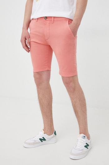 Šortky Pepe Jeans Mc Queen Short pánske, oranžová farba,