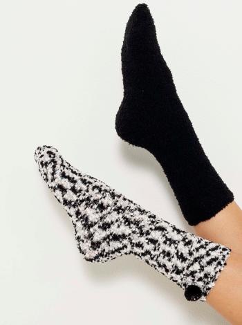 Ponožky pre ženy CAMAIEU - čierna, biela
