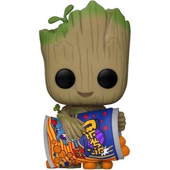 Funko POP! I Am Groot – Groot with Cheese Puffs (889698706544)