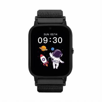 GARETT Smartwatch Kids Tech 4G Black velcro Inteligentné hodinky