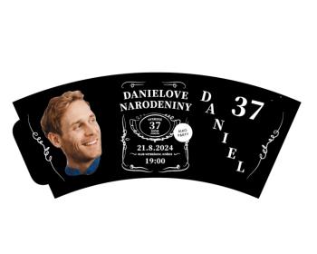 Personal Personalizované papierové poháre 6 ks - Jack Daniel´s