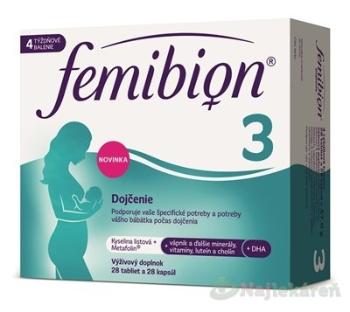 Femibion 3 Kojení 28 tabliet + 28 toboliek 3balenia