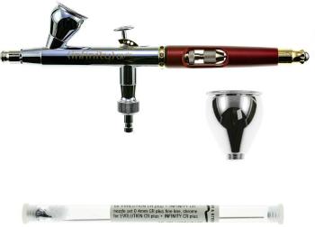 Harder & Steenbeck Infinity CRplus Two in One #2 douple action pištole Airrbrush Ø trysky 0,2 + 0,4 mm