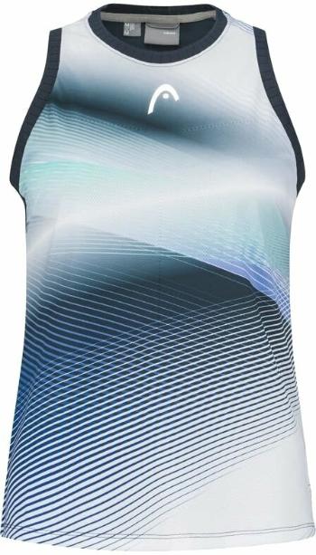 Head Performance Tank Top Women Navy/Print Perf L