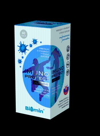 Biomin IMUNO PROTECT Junior pre deti od 6 rokov 60 kapsúl