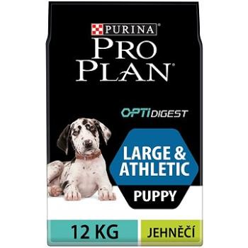 Pro Plan large puppy athletic sensitive digestion jahňacie 12 kg (7613036710992)