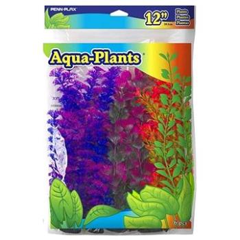 Penn Plax Umelé rastliny farebné 30,5 cm sada 6 ks (0030172071492)
