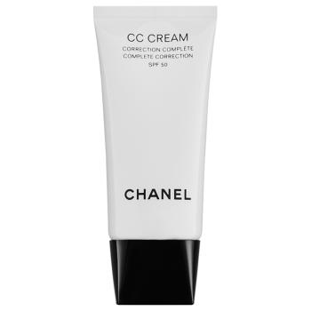 Chanel CC Cream korekčný krém pre vyhladenie kontúr a rozjasnenie pleti SPF 50 odtieň 30 Beige 30 ml