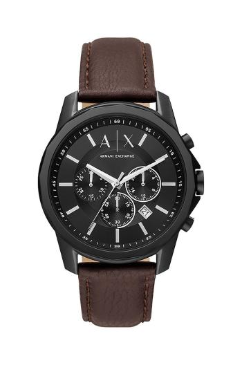 Hodinky Armani Exchange pánsky, čierna farba