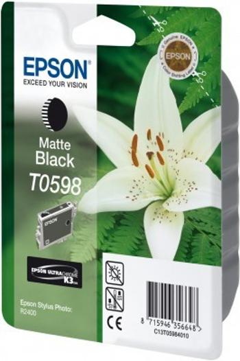 Epson T059840 matná čierna (matte black) originálna cartridge
