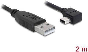 Delock #####USB-Kabel USB 2.0 #####USB-A Stecker, #####USB-Mini-B Stecker 2.00 m čierna