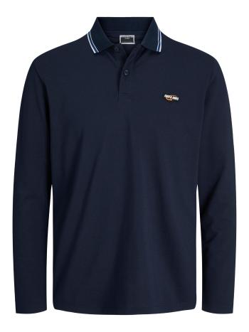 Jack&Jones Pánske polo triko Standard Fit JCOLOGAN 12247033 Navy Blazer L