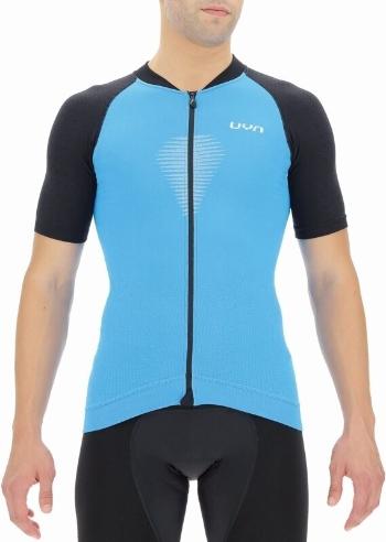UYN Granfondo OW Biking Man Shirt Short Sleeve Danube Blue/Blackboard XL