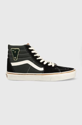 Tenisky Vans SK8-Hi pánske, zelená farba, VN0A7Q5NZA61