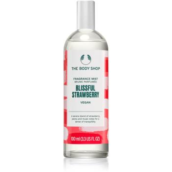 The Body Shop Body Mist Strawberry telový sprej pre ženy 100 ml