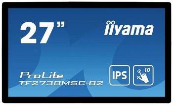 Iiyama ProLite TF2738MSC-B2 LCD monitor 68.6 cm (27 palca) En.trieda 2021 F (A - G) 1920 x 1080 Pixel Full HD 5 ms DVI,
