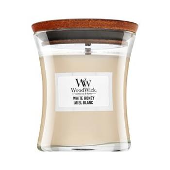 Woodwick White Honey vonná sviečka 85 g