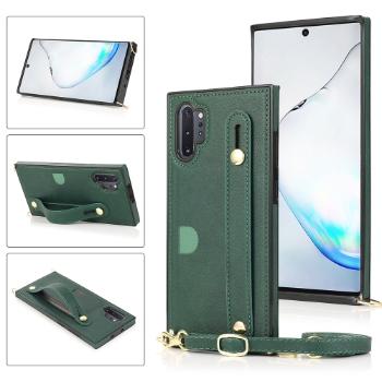 STRAP Kryt s remienkom Samsung Galaxy Note 10 Plus zelený