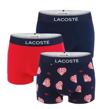 LACOSTE - boxerky Lacoste iconic ultra comfortable cotton stretch Love edition - special limited -L (90 - 98 cm)